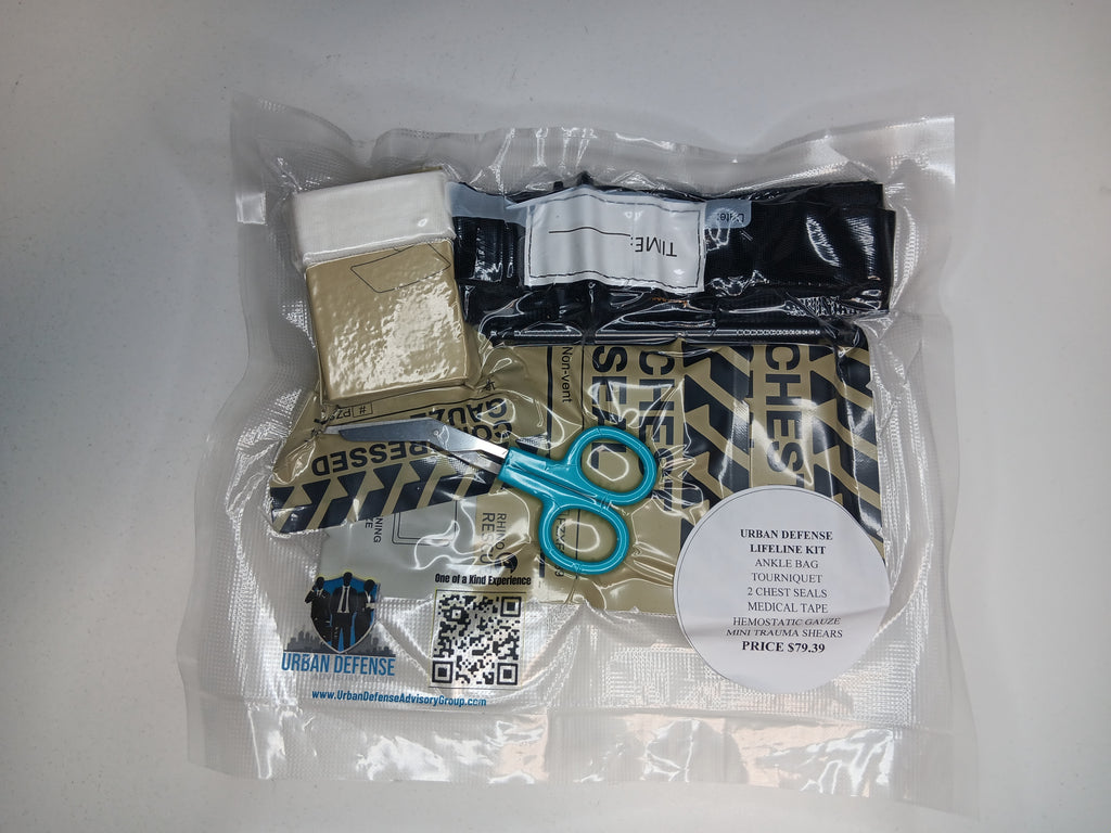 Urban Defense Lifeline Kit (Ankle Emergency Response)